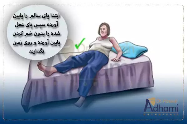 مراقبت های بعد از جراحی تعویض مفصل لگن